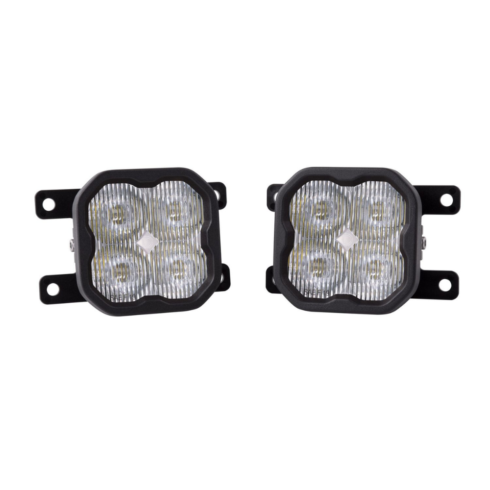 21-25 Ford Bronco / 19-23 Ranger Diode Dynamics DD6993 SS3 LED Fog Light Kit Max Type AS ABL - White SAE Fog