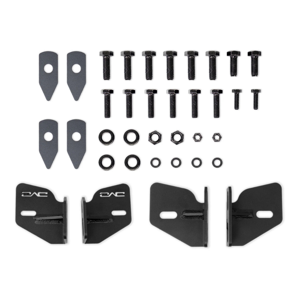 21-26 Ford Bronco & Raptor DV8 Offroad ABBR-04 Frame Horn Reinforcement Brackets