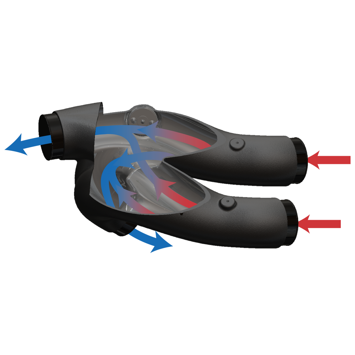 15-25 Ford F150 3.5L / 17-25 Raptor 3.5L / 18-24 Ford Expedition 3.5L / 18-24 Navigator Injen PF9032RB Midnight Black Power-Flow Air Intake System