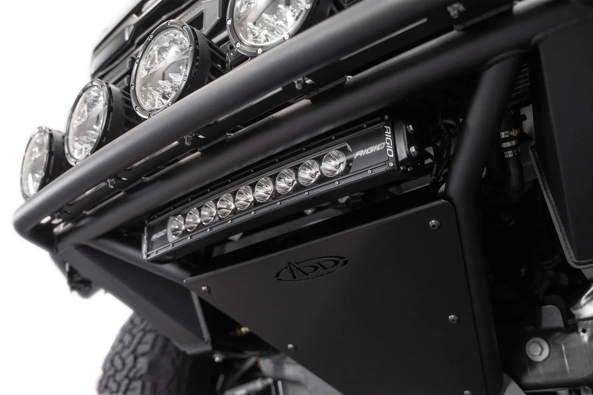 21-26 Ford Raptor 3.5L V6 / 23+ Raptor R 5.2L V8 Addictive Desert Designs F210562070103 Pro Plus Frame Cut Front Bumper | 20-inch Light Bar