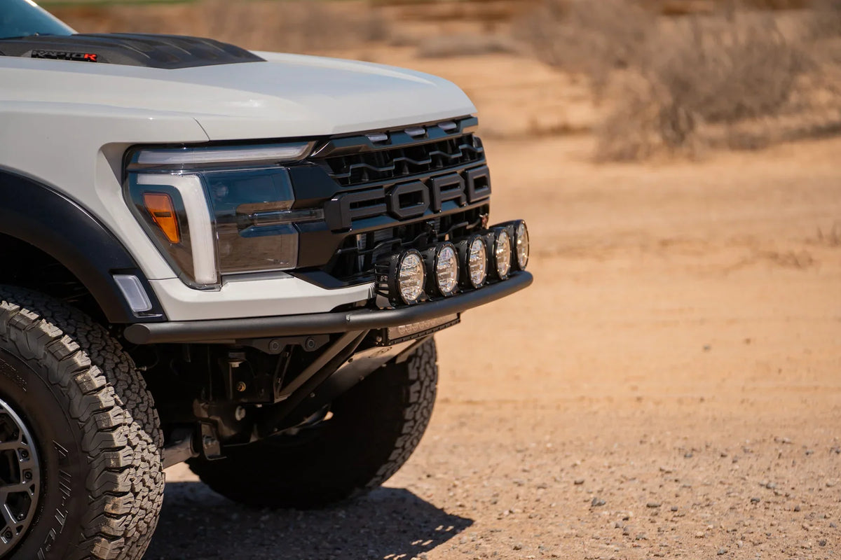 21-26 Ford Raptor 3.5L V6 / 23+ Raptor R 5.2L V8 Addictive Desert Designs F210562070103 Pro Plus Frame Cut Front Bumper | 20-inch Light Bar
