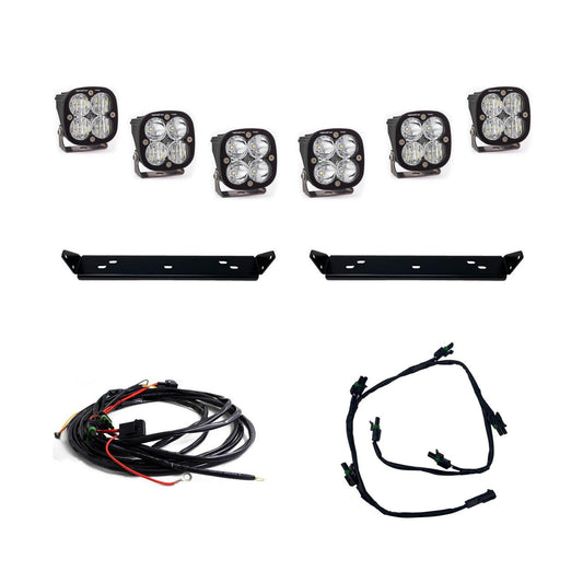 21-24 Ford F-150 Raptor / 2024+ F-150 Raptor R/37 Baja Designs 448062 Squadron Pro Behind Grille Light Kit