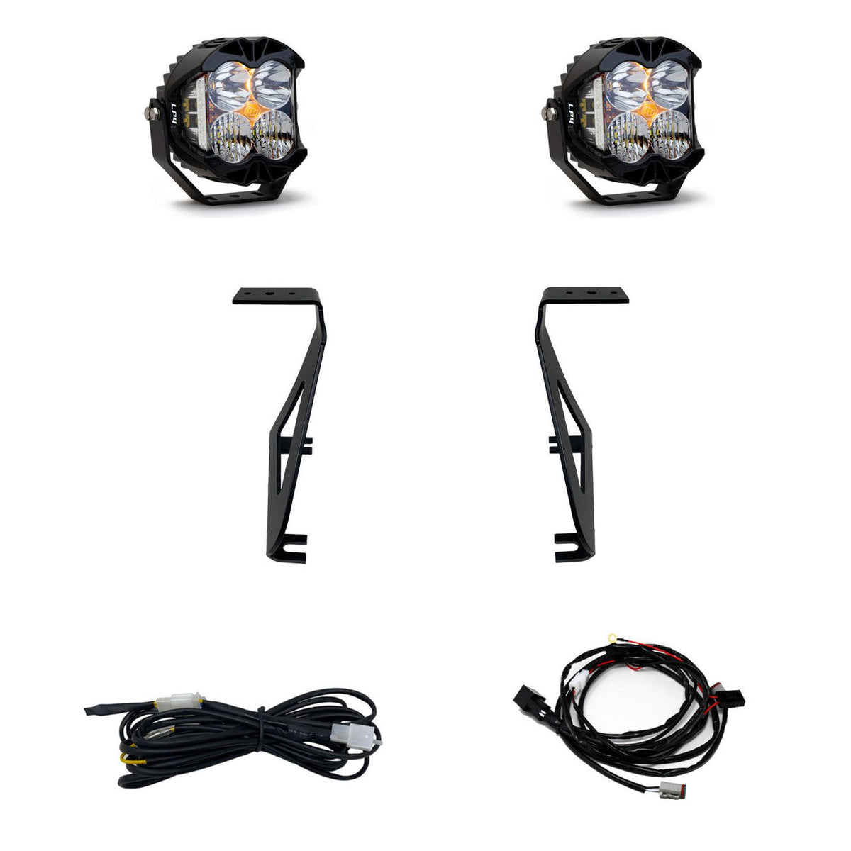 21-26 Ford F-150 Raptor Baja Designs 448068 LP4 Pro A-Pillar Light Kit
