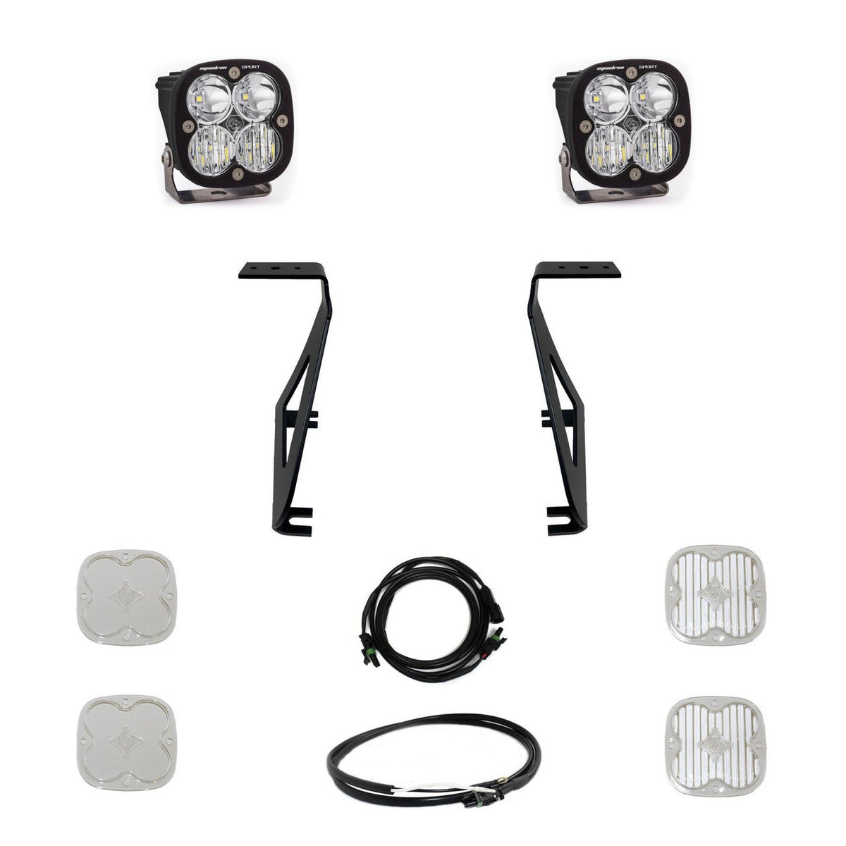 21-26 Ford F-150 Raptor Baja Designs 448070 Squadron Sport A-Pillar Light Kit