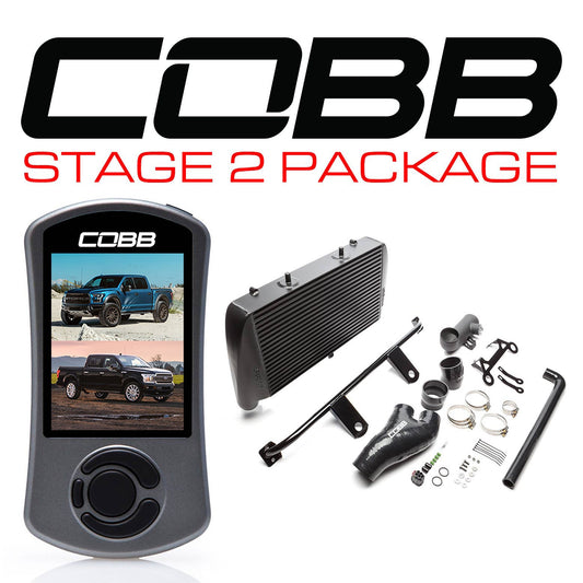 17-20 Ford F-150 Raptor/ Limited V6 3.5L COBB FOR0050020BK-NI Stage 2 Power Package (No Intake) Black
