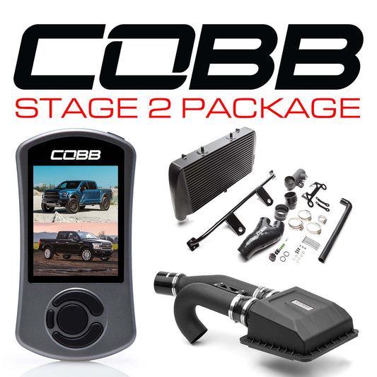 17-20 Ford F-150 Raptor/ Limited V6 3.5L COBB FOR0050020BK Stage 2 Power Package Black