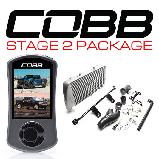 17-20 Ford F-150 Raptor / Limited Ecoboost 3.5L V6 COBB Tuning FOR0050020SL-NI Stage 2 Power Package (no intake) - Silver