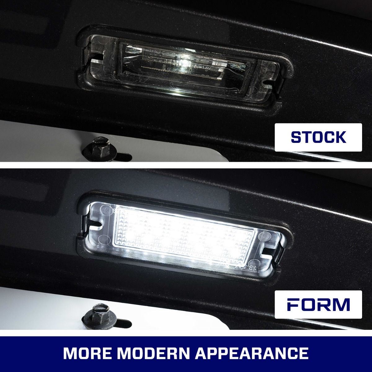 15-25 Ford Mustang Form Lighting FL0049 LED License Plate Lights (Pair)