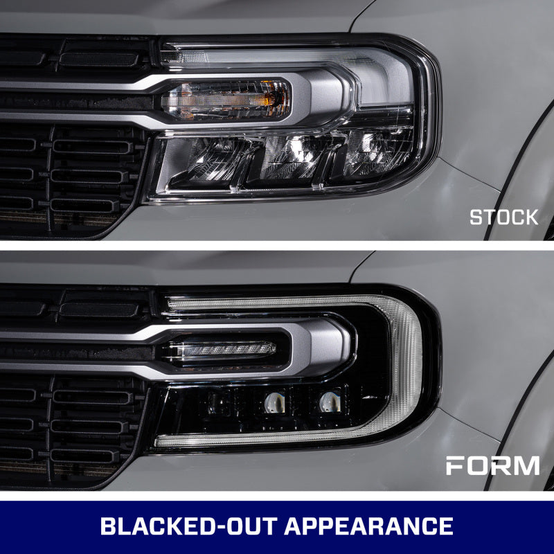 22-24 Ford Maverick Form Lighting FL0084 Sequential LED Projector Headlights (Pair)