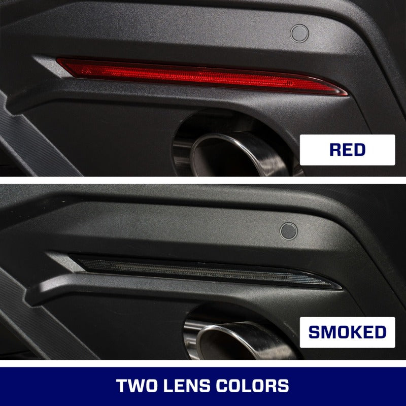 18-23 Ford Mustang Form Lighting FL0094 LED Rear Reflector Red (Pair)