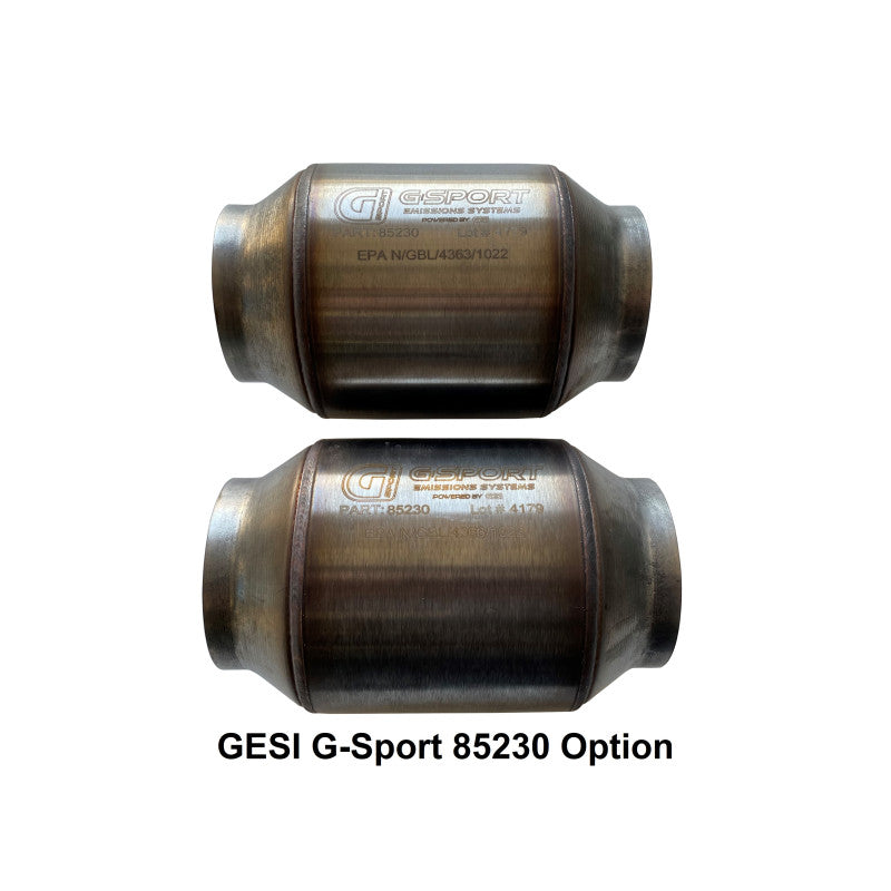 2017 - 2020 Ford F-150 Raptor 3.5L SPD Performance 304SS Catted Downpipes, with built-in Turbo Adapters
