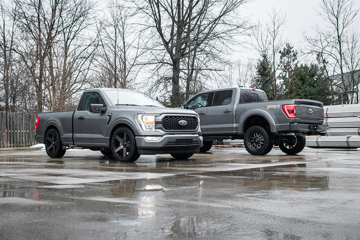 21-23 Ford F-150 V8 5.0L Corsa Performance 21149BLK 6.5in Bed Xtreme Cat-Back Dual Rear Exit Black PVD