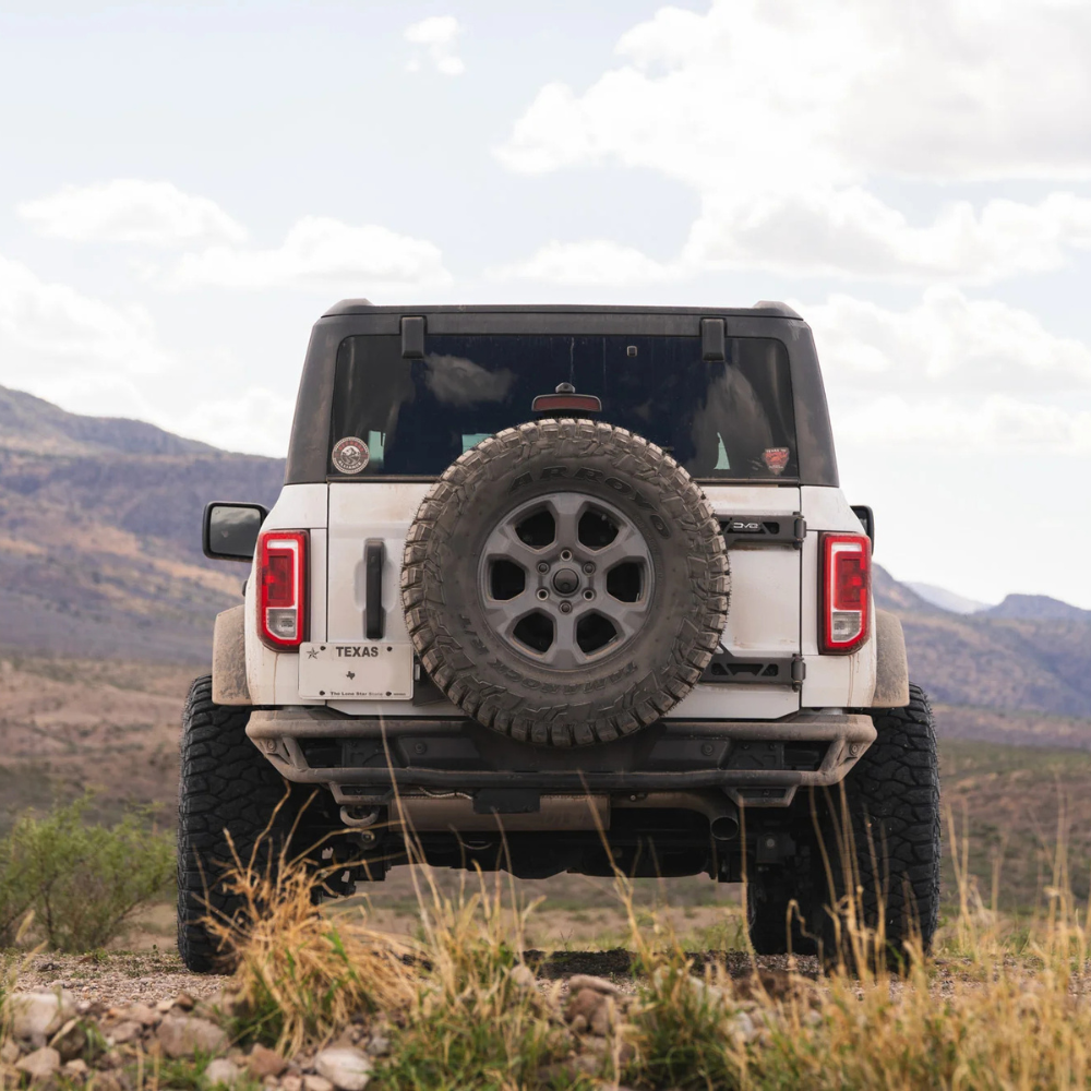 21-26 Ford Bronco DV8 Offroad RBBR-08 Rear Tube Bumper