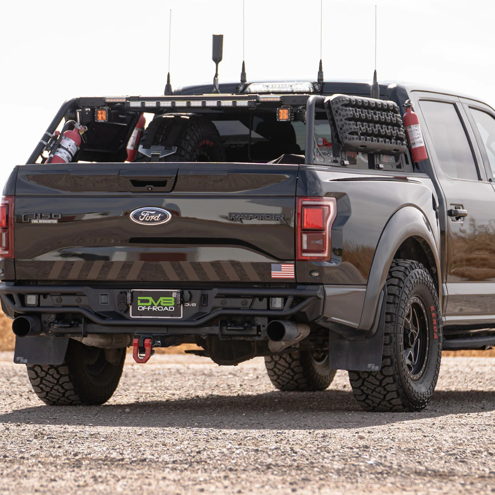 17-20 Ford Raptor DV8 Offroad RBFR1-01 Tube Rear Bumper