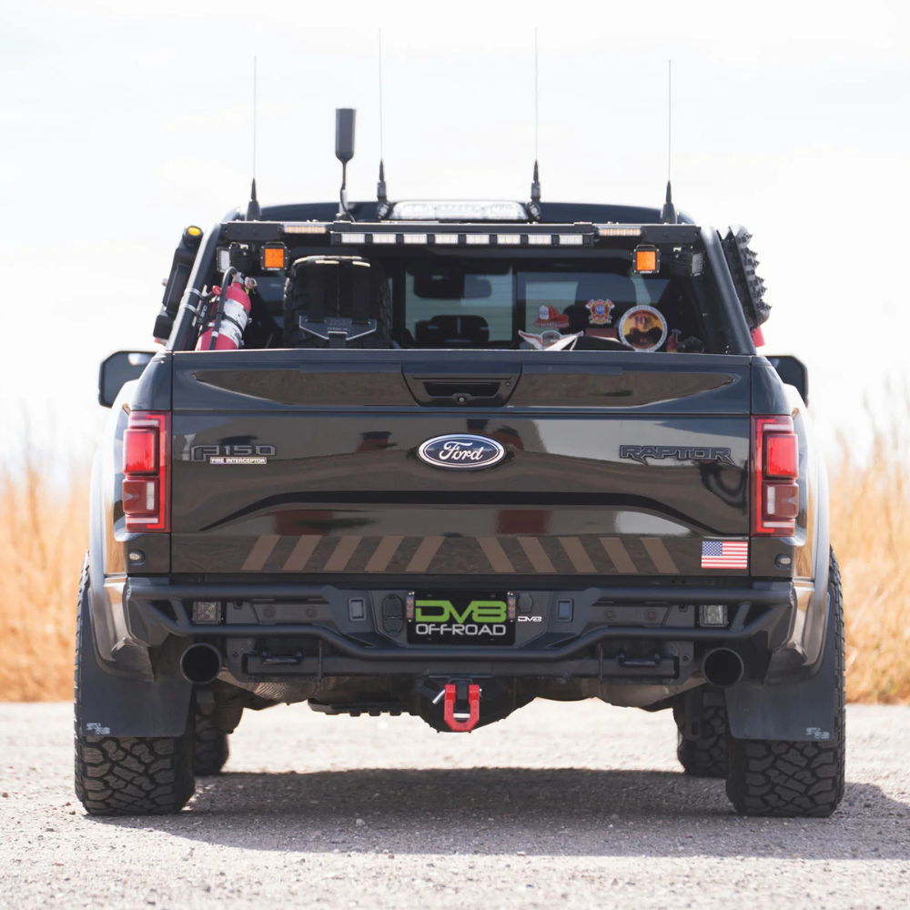 17-20 Ford Raptor DV8 Offroad RBFR1-01 Tube Rear Bumper