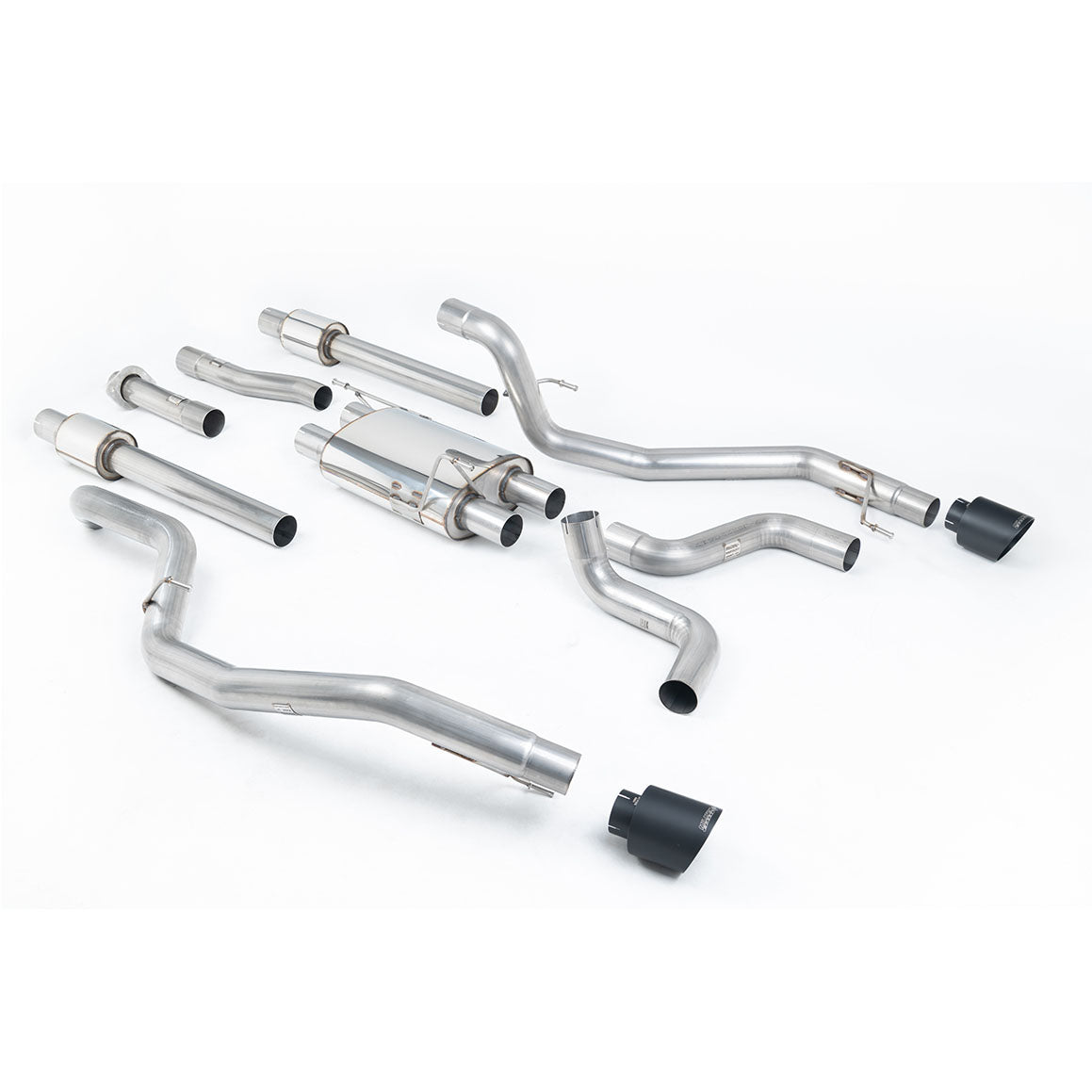 18-20 Ford Raptor SuperCab 3.5L EB Milltek Sport Resonated Cat-Back