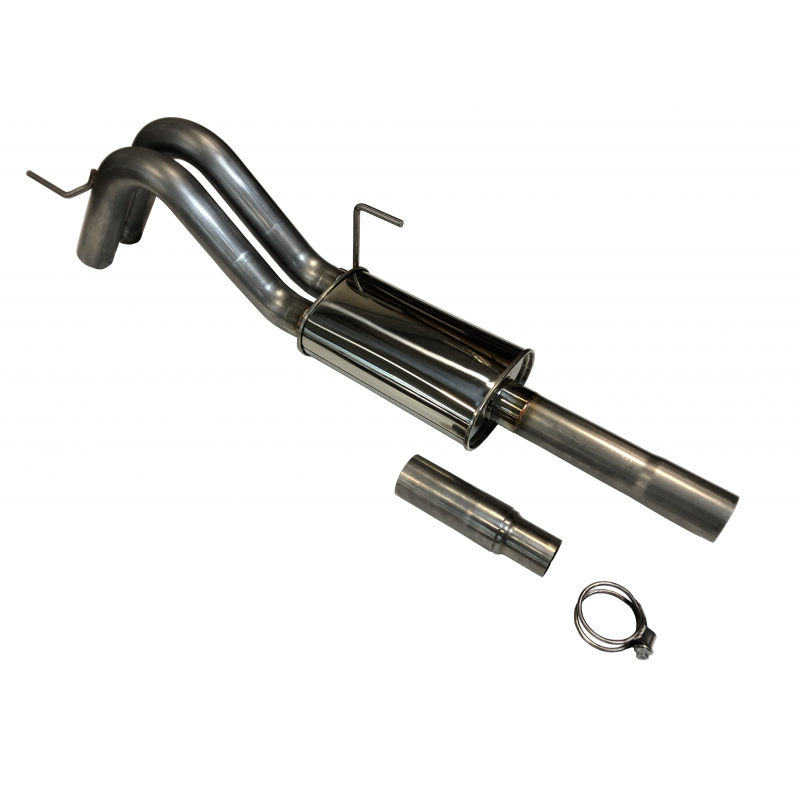 11-14 Ford F-150 V6 3.5L/ V8 5.0L SPD Performance CBF11AD Off-road Axle Dump Dual Exit 304SS Cat Back Exhaust Kit