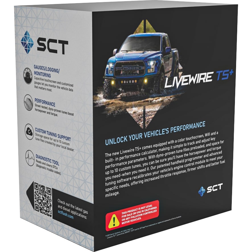 SCT Tuner Livewire TS+ 5015P