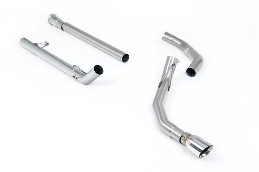 21-26 Ford F-150 SuperCrew 3.5 V6 Ecoboost 5.5ft Bed (Non Tremor Models) Milltek Sport Non-Resonated Cat-Back with Single Outlet
