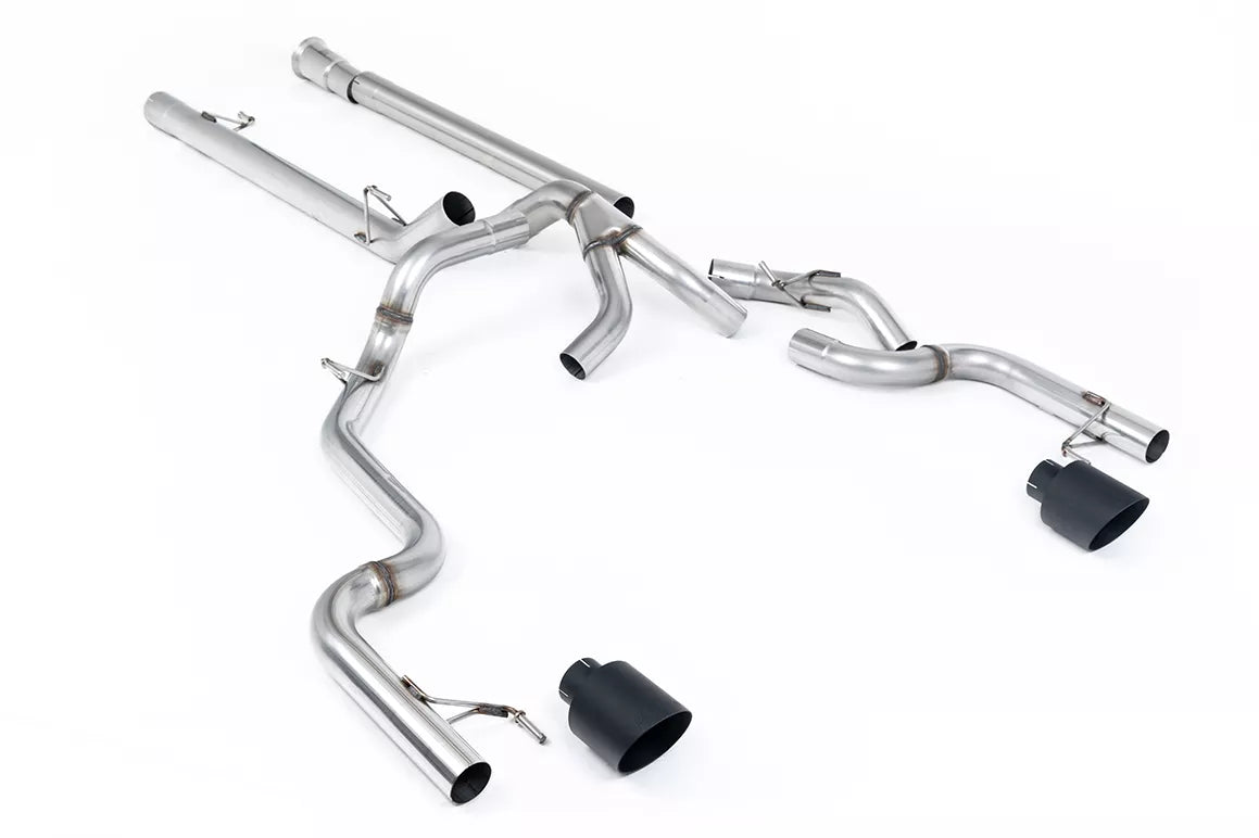 21-26 Ford F-150 SuperCrew 3.5 V6 Ecoboost 5.5ft Bed (Tremor Models) Milltek Sport Race Cat-Back with Dual Outlet