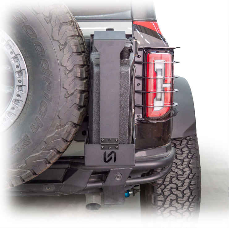 21-26 Ford Bronco Turn Offroad EA8-M1 Tailgate Jerry Can Mount