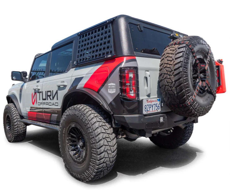 21-26 Ford Bronco Turn Offroad EA9-M4 Hard Top Side MOLLE Panels