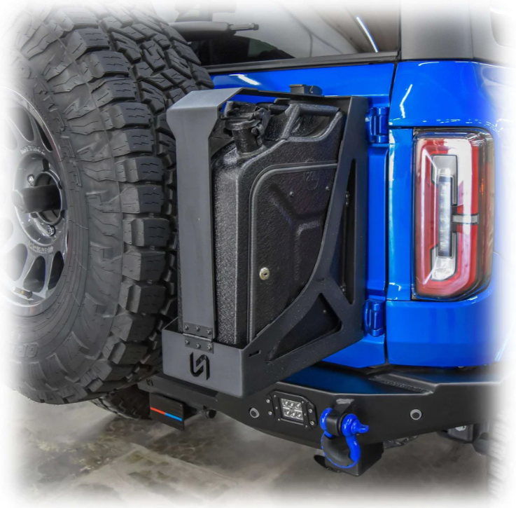21-26 Ford Bronco Turn Offroad EA8-M1 Tailgate Jerry Can Mount