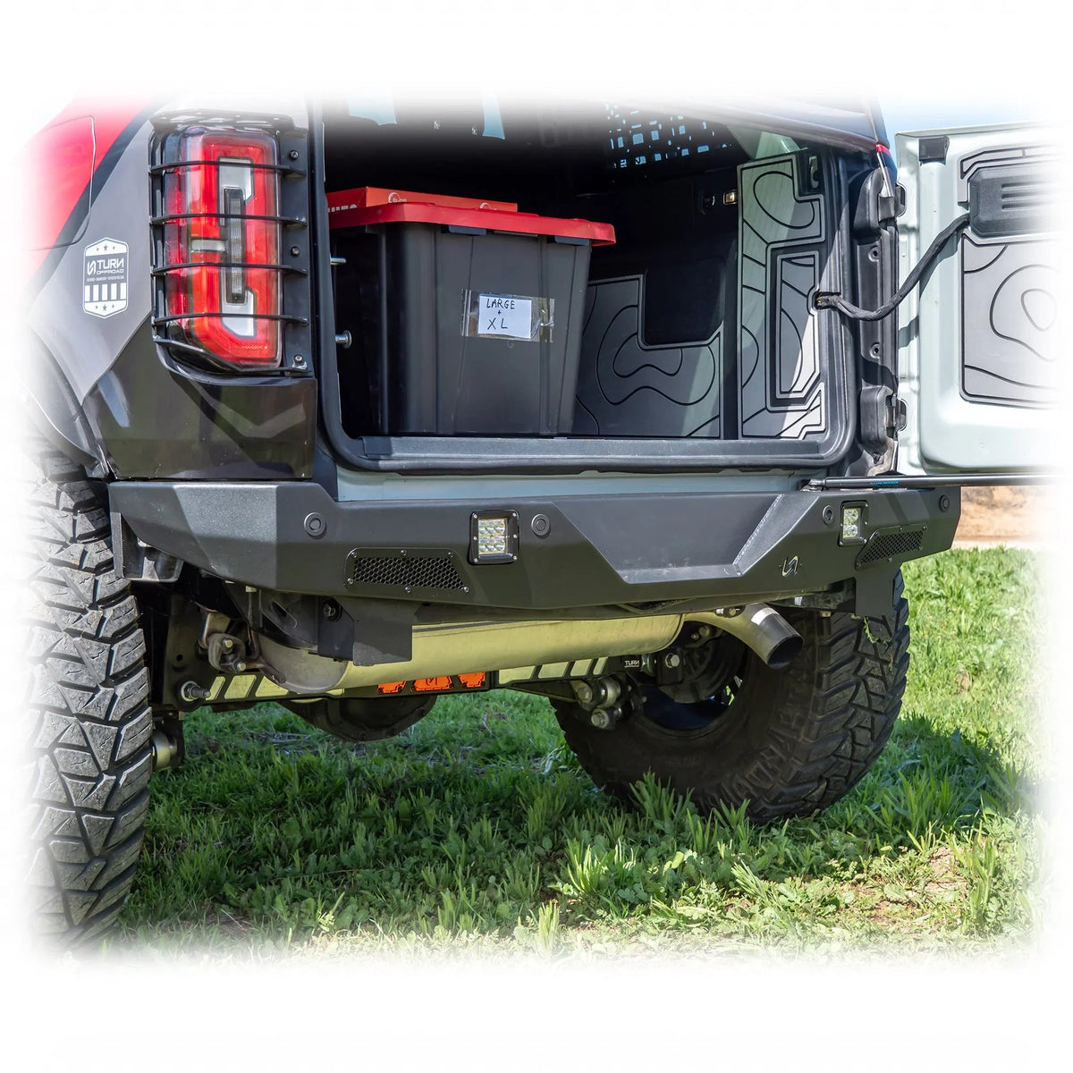 21-26 Ford Bronco Turn Offroad RB3-M1 Hyperlyte Rear Bumper