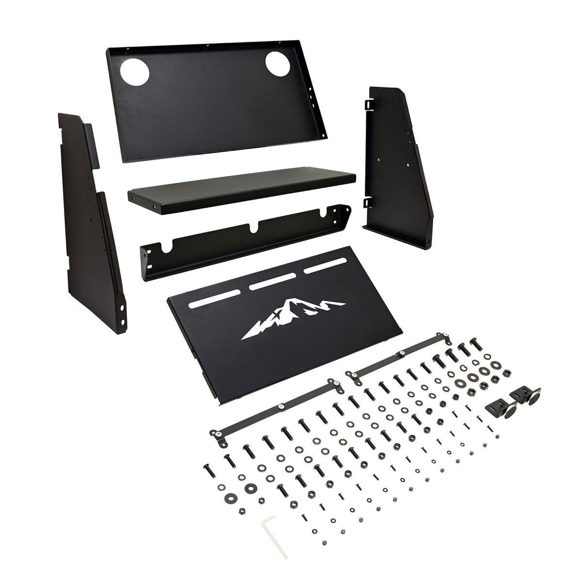 19-26 Ford Ranger Westin 16-10053 EXP Truck Cap Storage Box Shelf/Table Kit Black