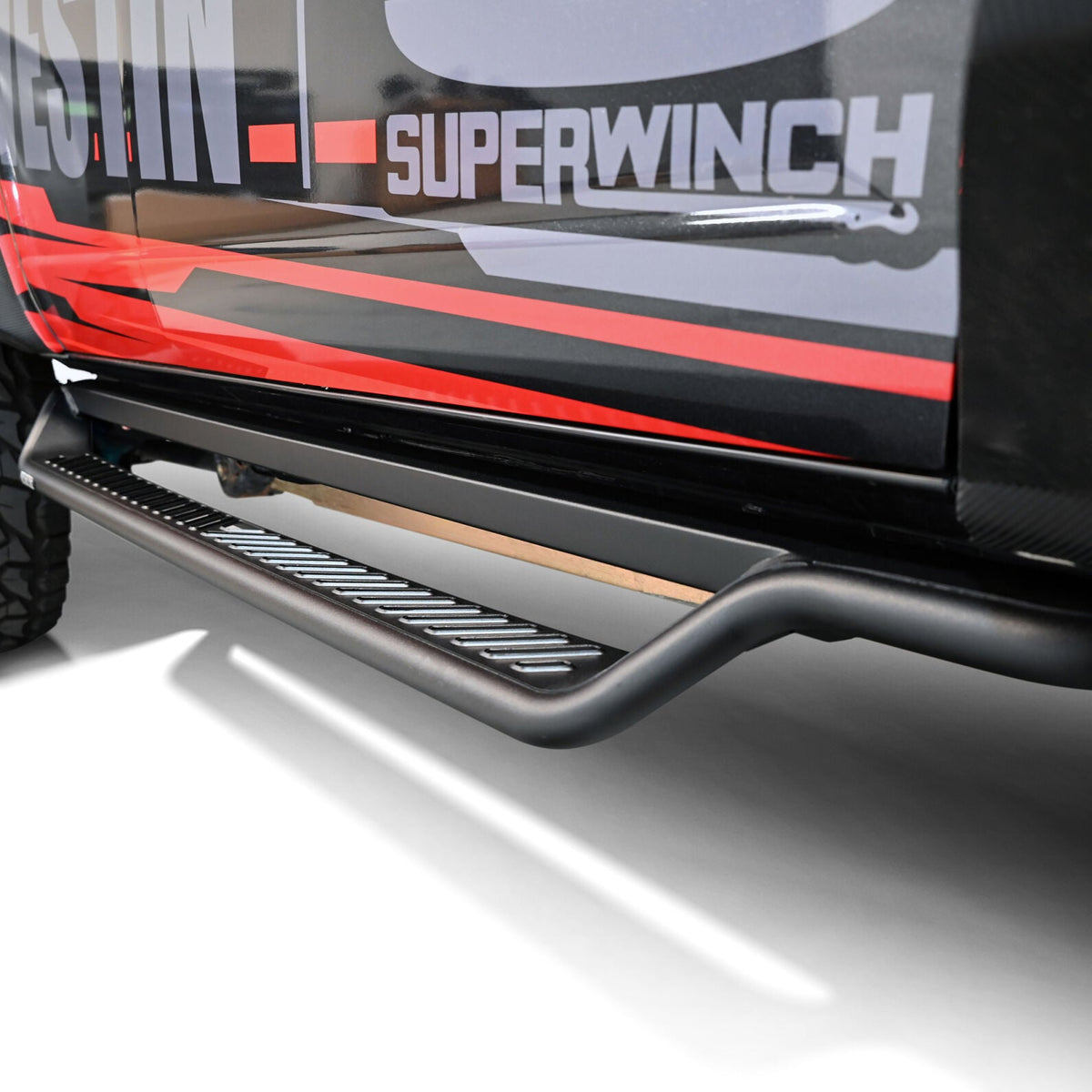 21-26 Ford Bronco 4DR Westin 20-44195  Outlaw Drop Running Boards Textured Black