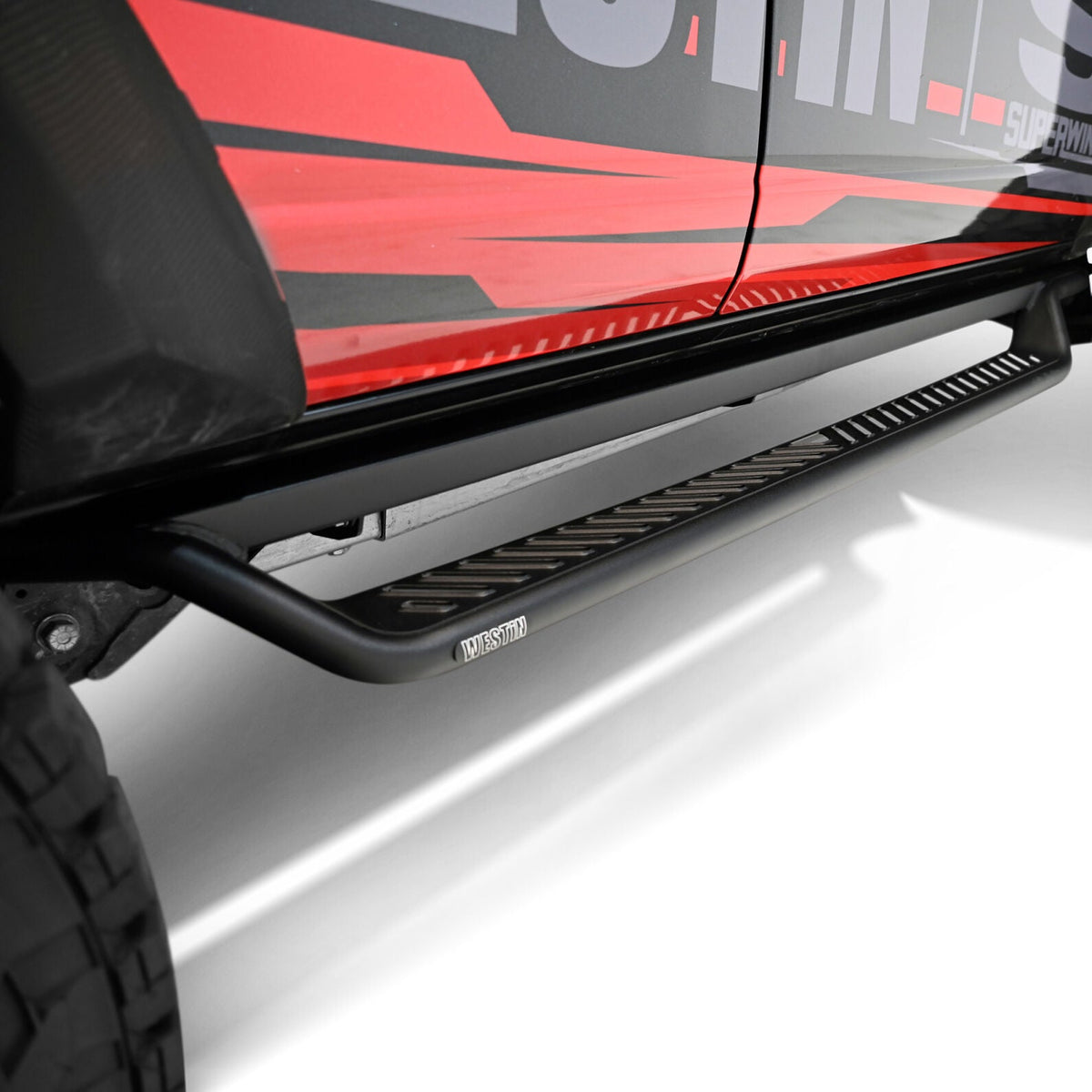 21-26 Ford Bronco 4DR Westin 20-44195  Outlaw Drop Running Boards Textured Black