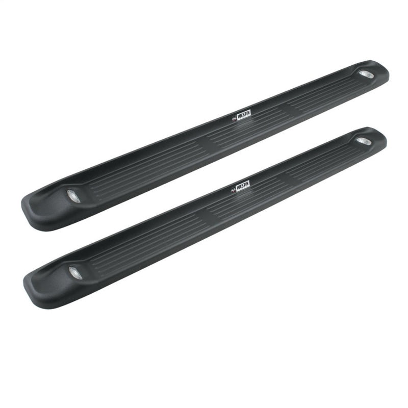 01-26 Ford F-150 Westin 27-0025 Molded Running Boards lighted 93 in - Black