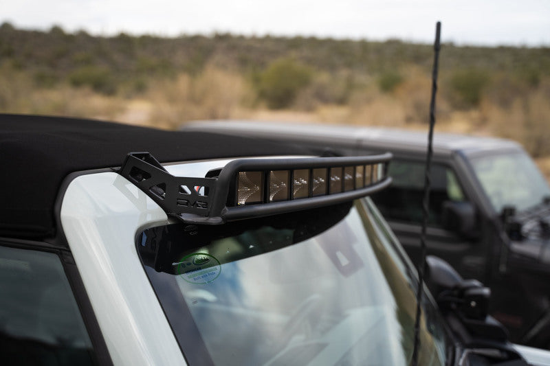 21-23 Ford Bronco DV8 Offroad LBBR-03 Curved Light Bracket for 12 3in. Pod Lights