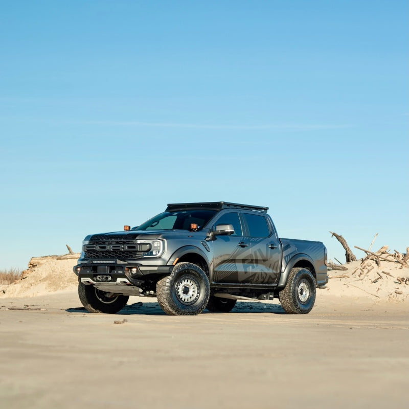24-26 Ford Ranger Raptor 3.0L EB RIVAL 2D.1813.1.US Front Aluminum Bumper w/ Winch Mount and Recovery Points