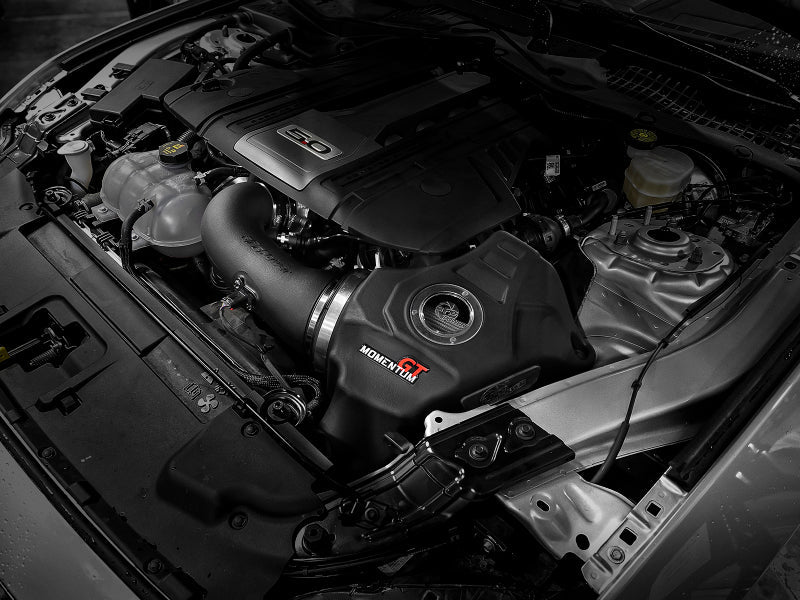 18-23 Ford Mustang V8 5.0L aFe 50-70033D Momentum GT Cold Air Intake System w/Pro DRY S Filter
