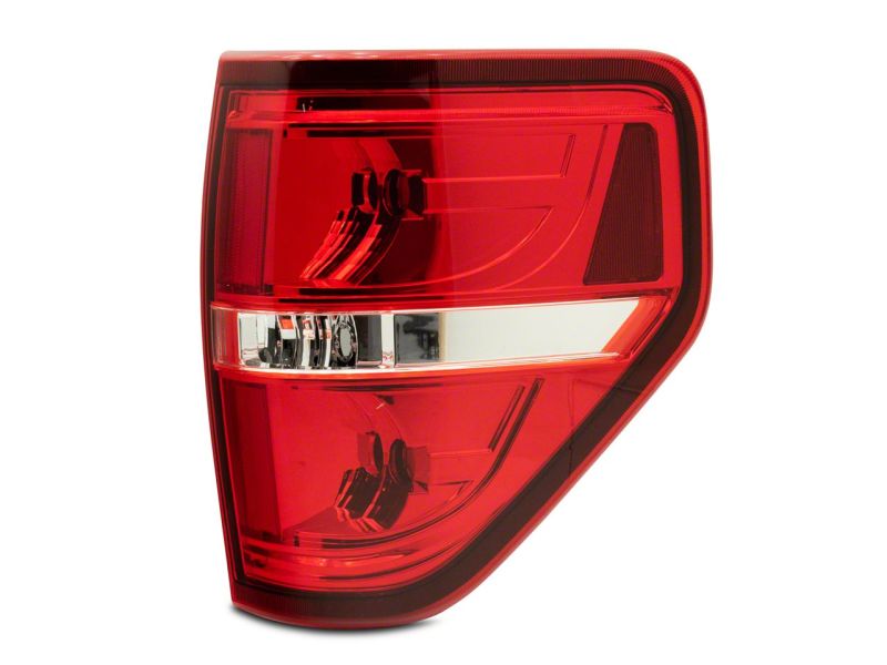 09-14 Ford F-150 Raxiom T542865 Styleside Tail Lights- Chrome Housing -Red/Clear Lens