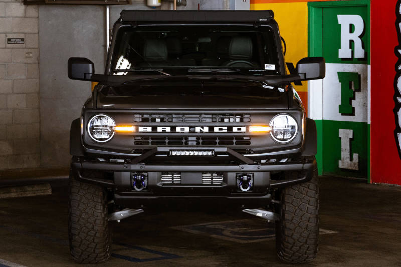 21-26 Ford Bronco DV8 Offroad LBBR-04 Factory Modular Front Bumper Bull Bar