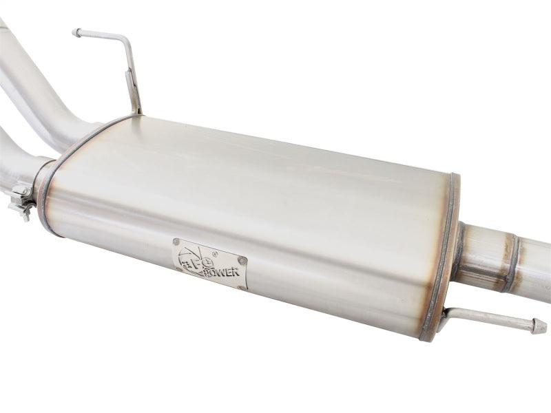 15-20 Ford F150 Ecoboost V6 aFe 49-43070-P MACHForce XP Exhaust 3in Stainless Steel Dual Side Exit Cat-Back with Polished Tips