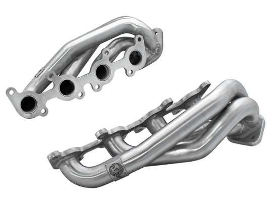 11-14 Ford F150 V8 aFe 48-43001 POWER Twisted Steel SS-409 Shorty Headers  (Race Only)