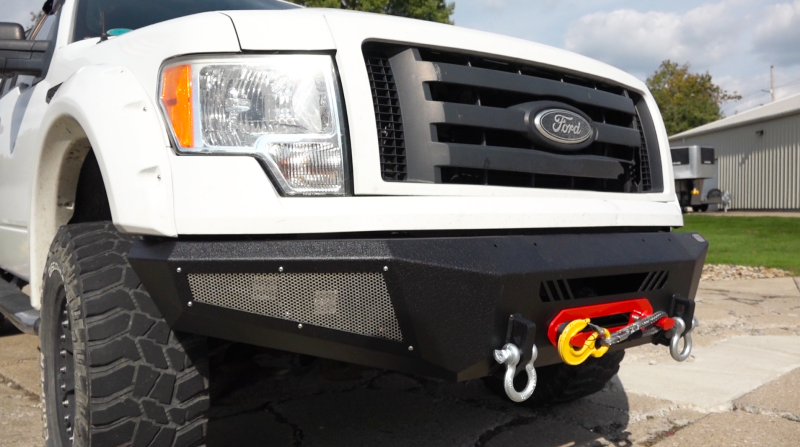 09-14 Ford F-150 Fishbone Offroad FB22347 Pelican Front Bumper - Black