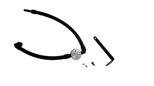 21.5-24 Ford Bronco 2.3L L4 EcoBoost J&L 3075P-C Oil Separator 3.0 Passenger Side -Clear Anodized