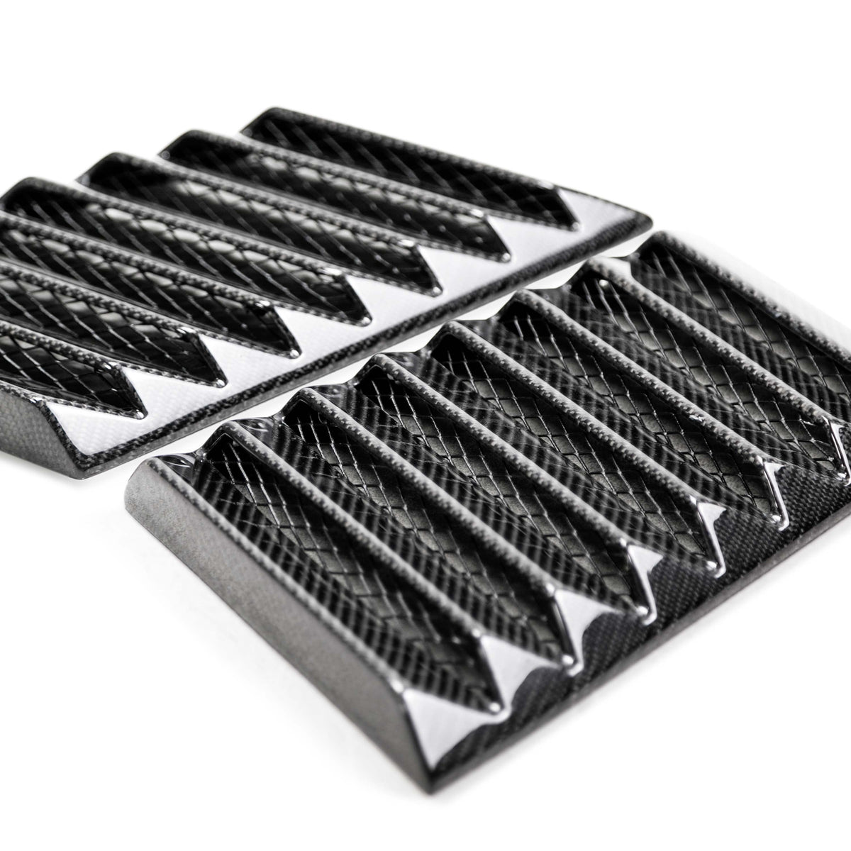 21-24 Ford Bronco / 17-24 Raptor Anderson Composites AC-HV17FDRA Carbon Fiber Universal Truck Hood Vents (Pair)