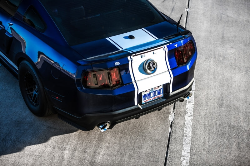 11-14 Ford Mustang GT AWE Tuning 3015-32094 S197 Axle-back Exhaust-Touring Edition(Chrome Silver Tips)