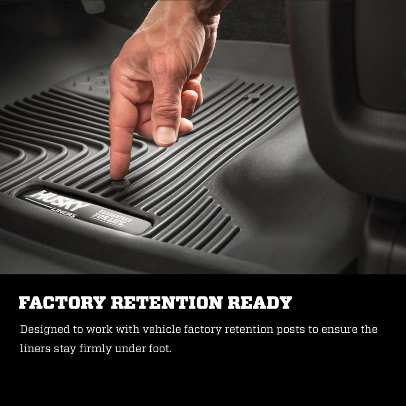 19-23 Ford Ranger Husky Liners 54701 Black Front Floor Liners