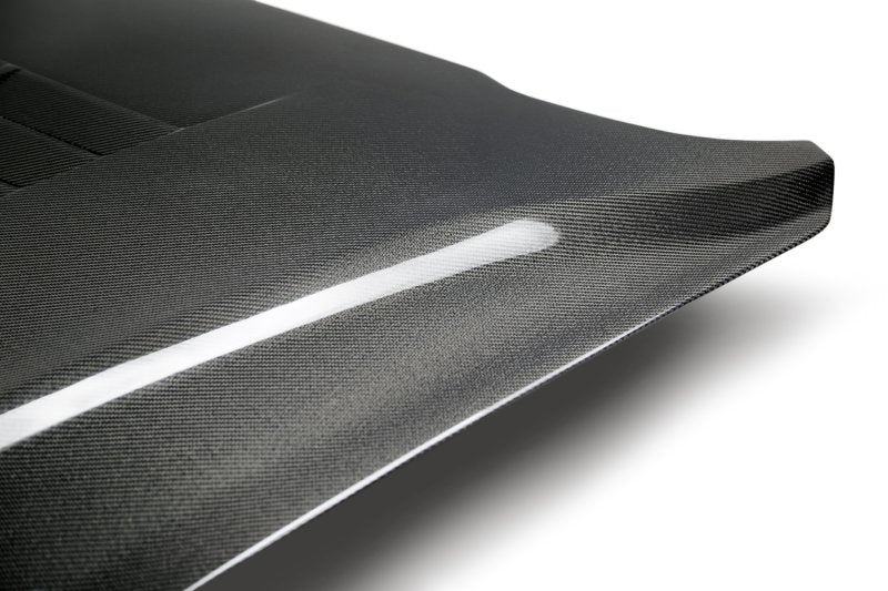 18-23 Ford Mustang Anderson Composites AC-HD18FDMU-GT5-DS Double Sided Type-GT5 Carbon Fiber Hood