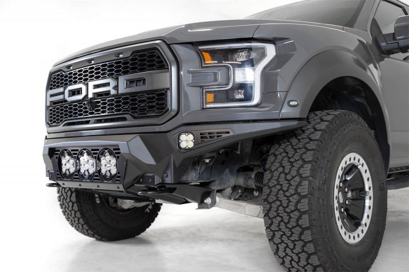 17-20 Ford Raptor Addictive Desert Designs F110014100103 Bomber Front Bumper (Baja Designs)