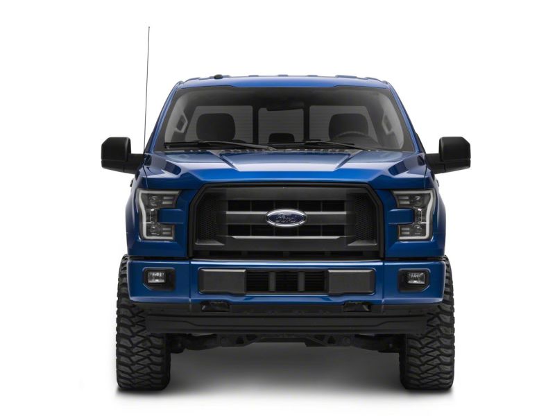 15-17 Ford F-150 Raxiom T542837 G3 Projector Headlights w/ LED Accent - Blk Housing (Clear Lens)