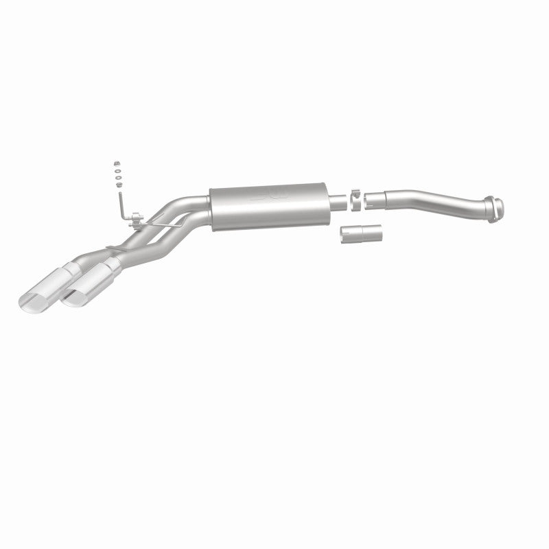 11-14 Ford F-150 V8 5.0L Magnaflow 15101 2.5in SS Cat Back Exhaust Dual Same Side Before P/S Rear Tire Exit
