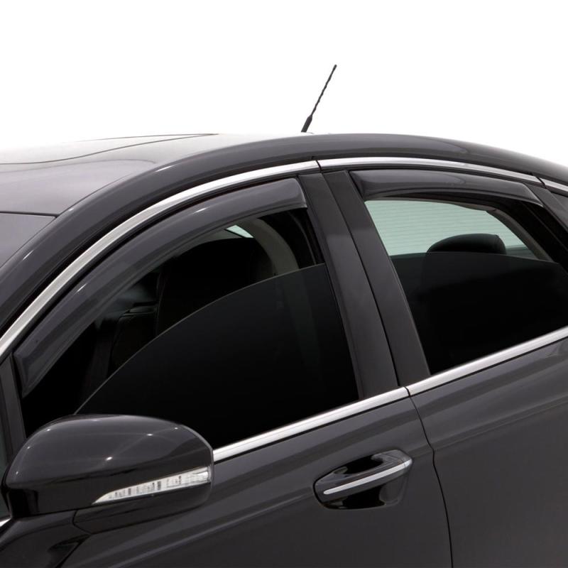 09-14 F-150 SuperCrew AVS 194155 Ventvisor In-Channel Window Deflectors 4pc - Smoke
