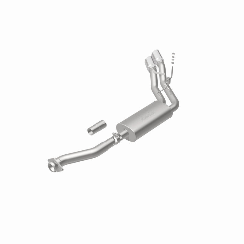 11-14 Ford F-150 V8 5.0L Magnaflow 15101 2.5in SS Cat Back Exhaust Dual Same Side Before P/S Rear Tire Exit